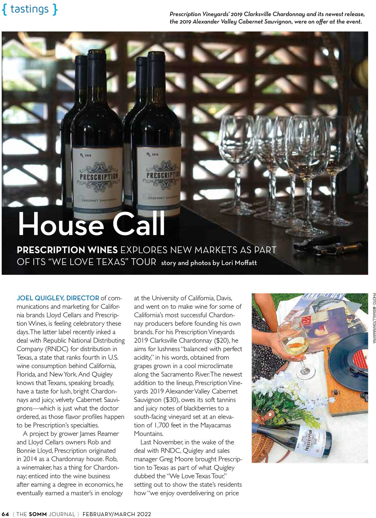 Somm Journal article page